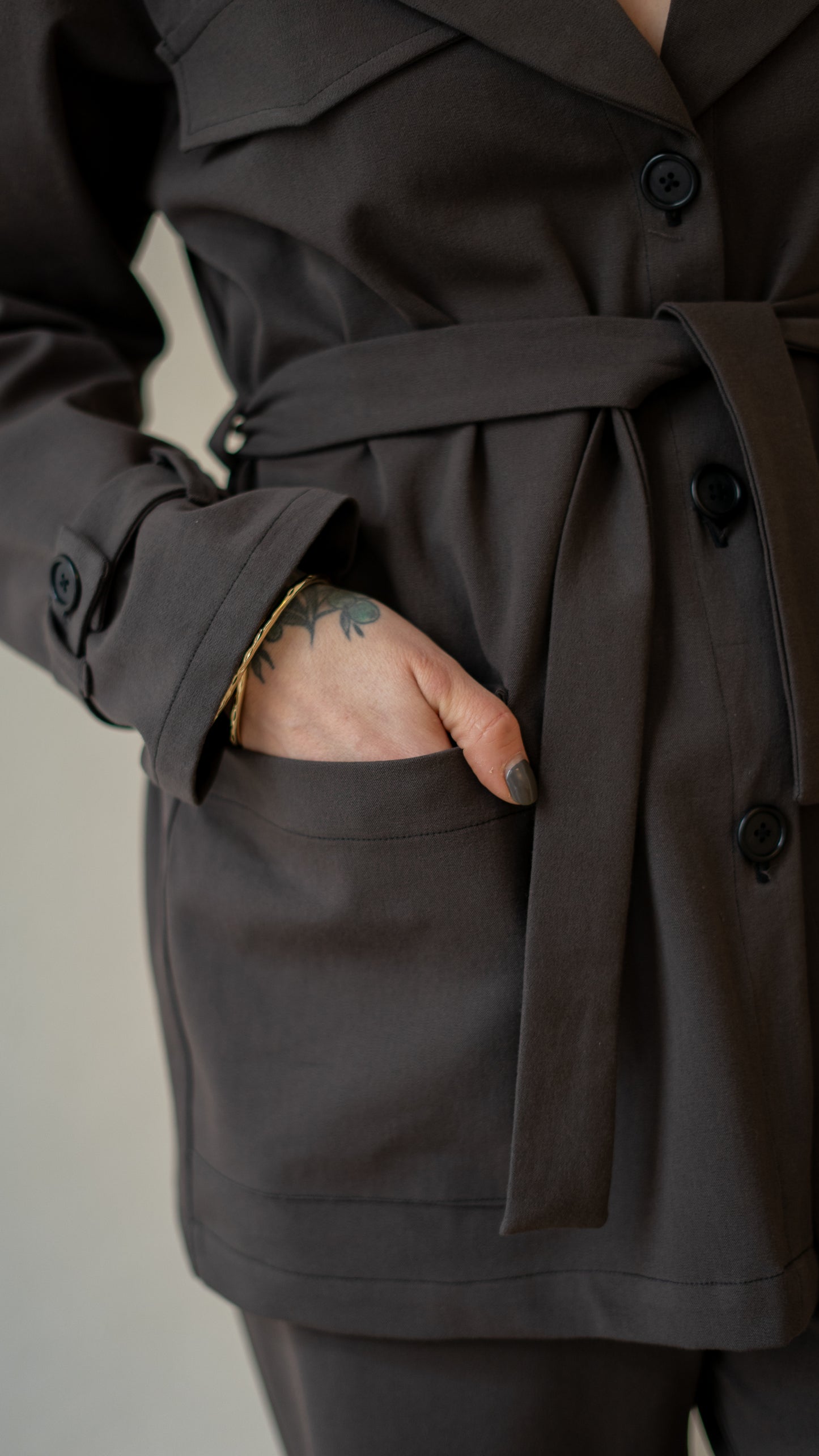 Utility Blazer Tashina