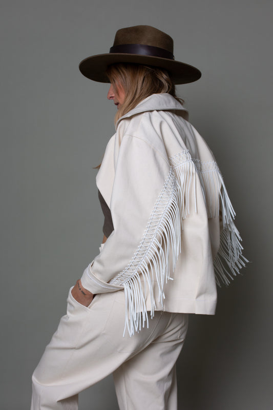 Boho Fransenjacke Luta