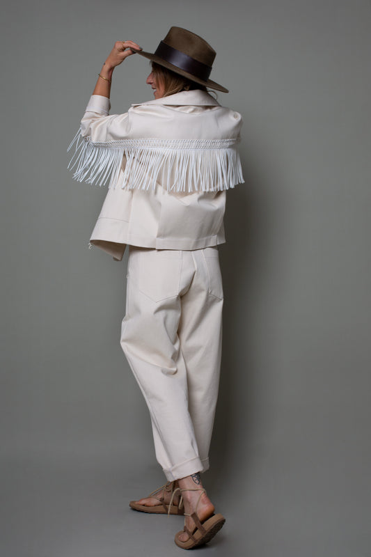 Boho Fransenjacke Luta